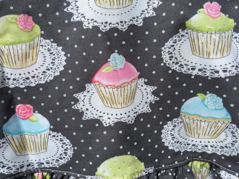 Little Girls Dress, Birthday Dress, Birthday Cakes Sundress - Cyndy Love Designs