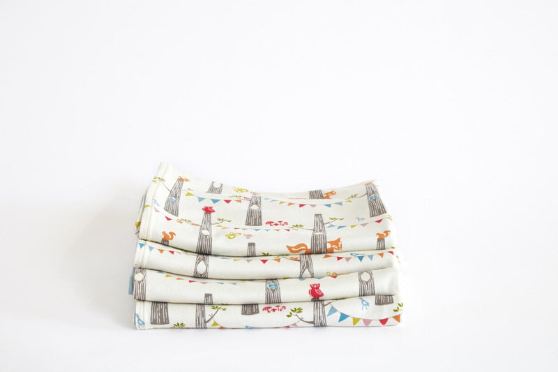 Fox Nursery Bedding | Organic Cotton Baby Blanket - Cyndy Love Designs