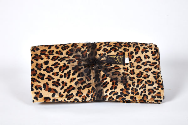 Leopard Print Baby Blanket in Luxurious Cheetah Print - Cyndy Love Designs