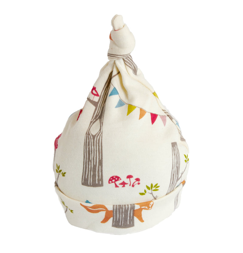Organic Baby Top Knot Hat - Cyndy Love Designs