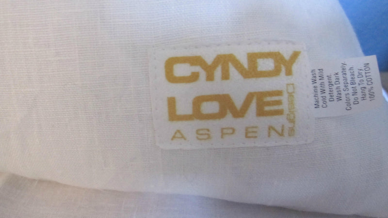 Linen Pillow Let Her Sleep for When She Wakes She Will Move Mountains - Cyndy Love Designs