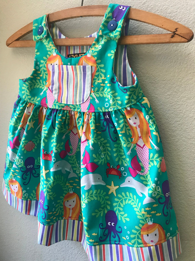 Little Girls Dress, Summer Girls Dress - Cyndy Love Designs