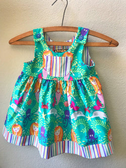 Little Girls Dress, Summer Girls Dress - Cyndy Love Designs